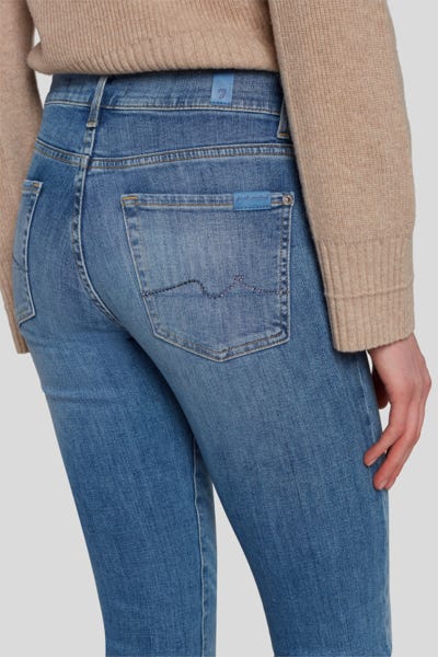 BOOTCUT SLIM ILLUSION WITHIN WITH EMBELLISHED SQUIGGLE