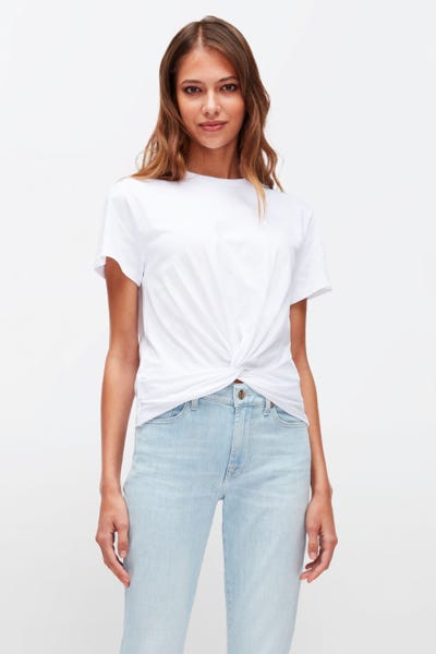  KNOTTED TOP COTTON WHITE 